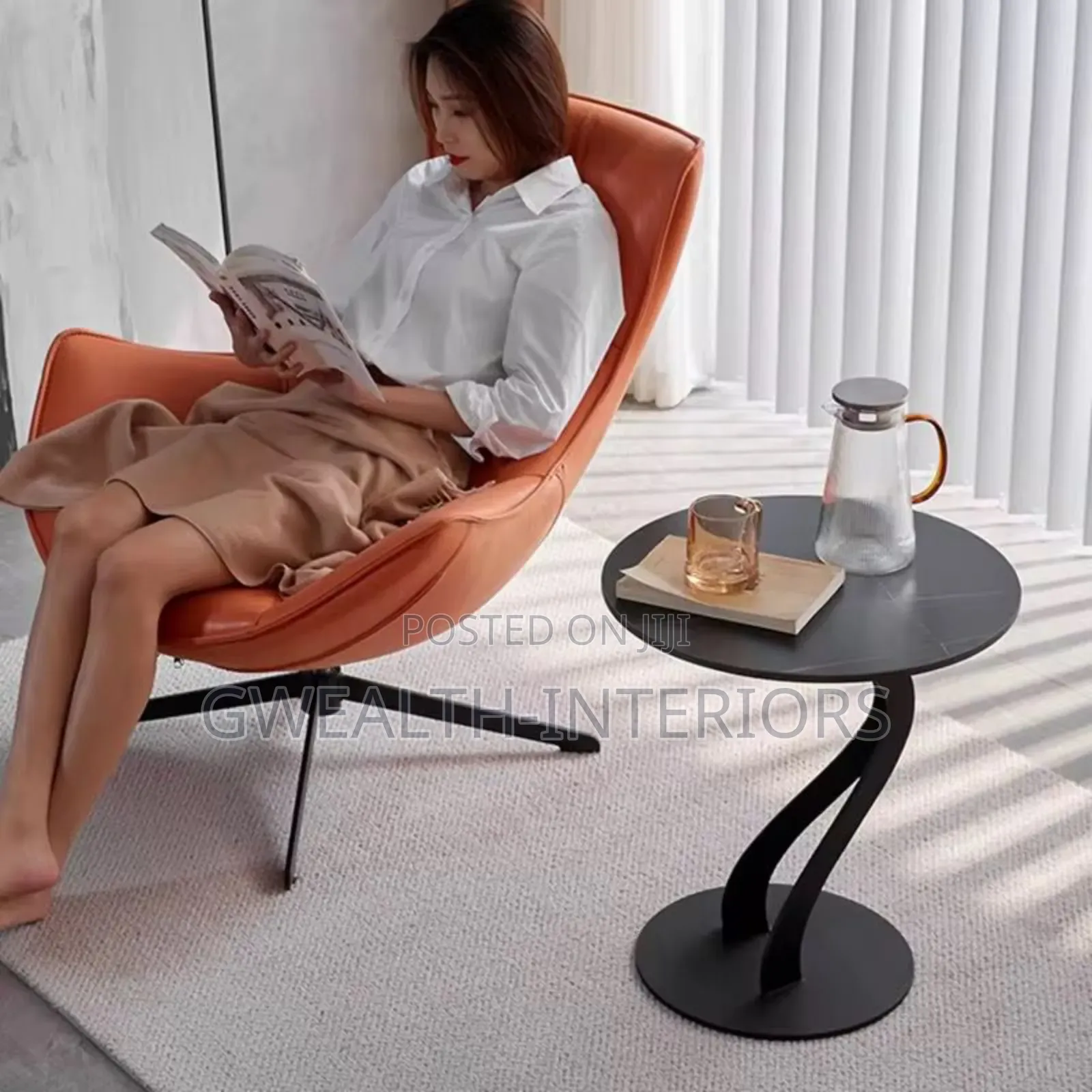 Side Stools Available in Both Colours