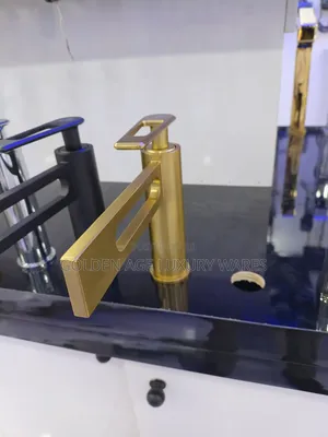 High Quality Brush Gold Basin Mixer