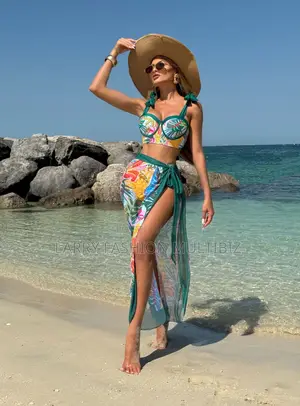 Floral Beachwear (3piece)