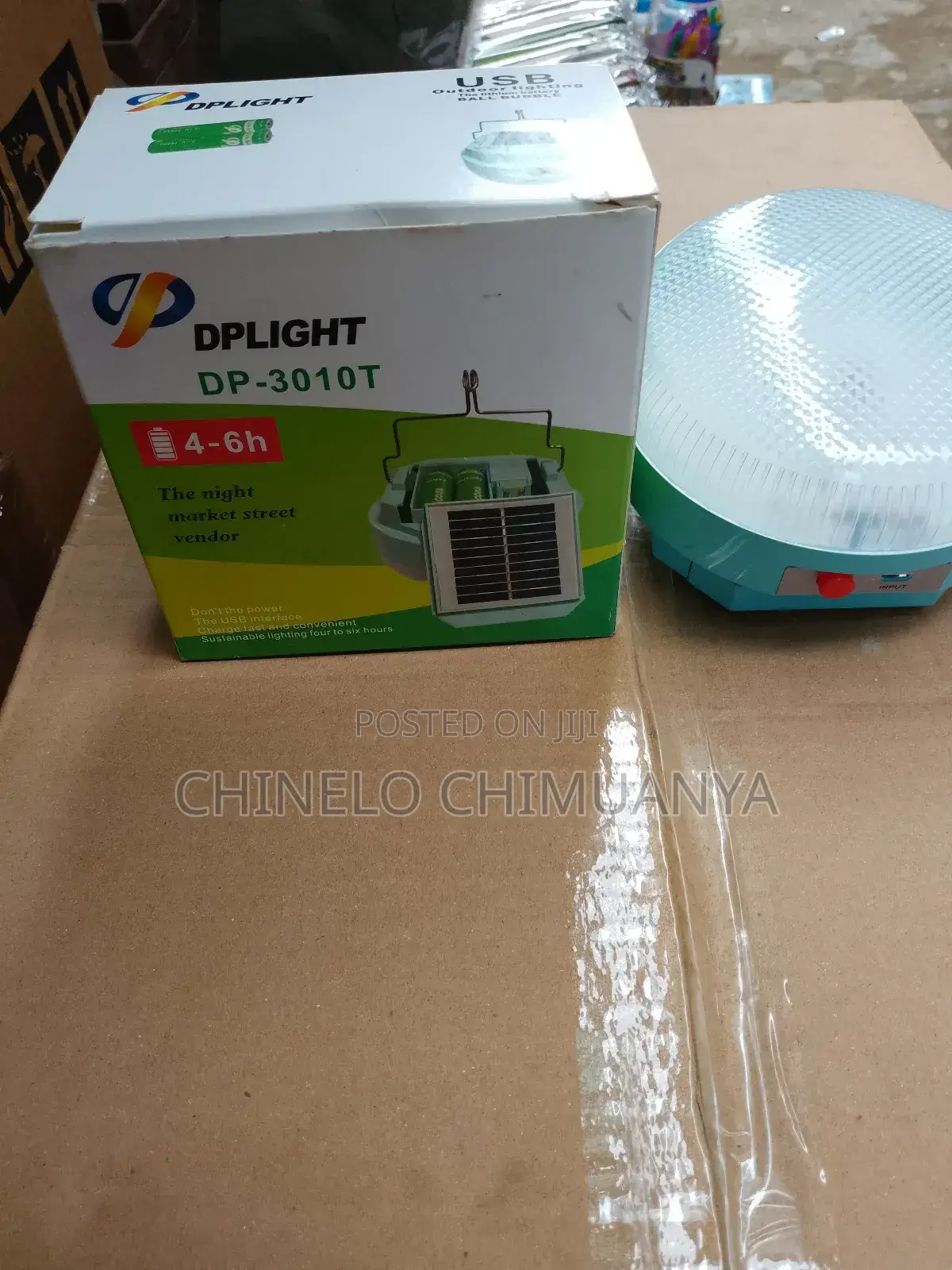 Dp Light With Solar Panels