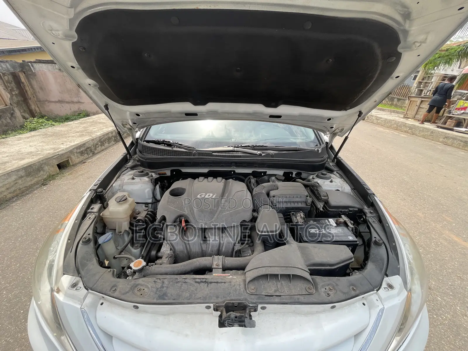 Hyundai Sonata 2015 White