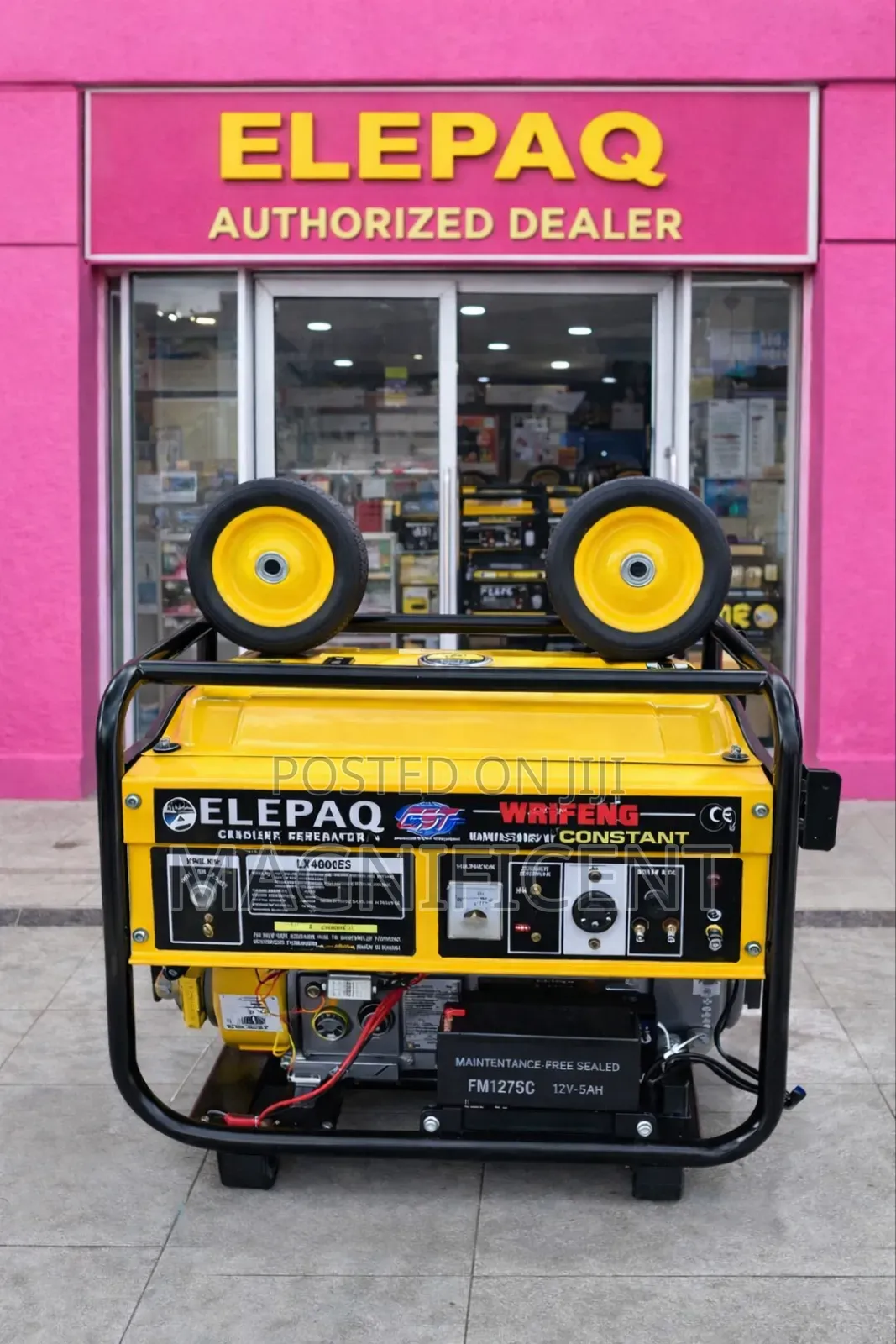 Original 4.5kva Elepaq Sv6800e2 Generator –