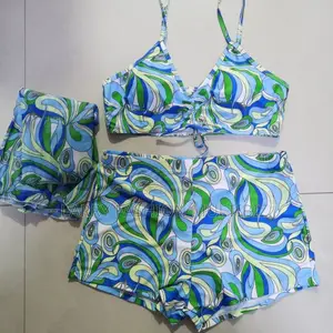 3pc Beach Short and Kimono