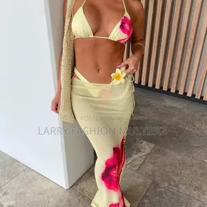 Floral Beachwear Set