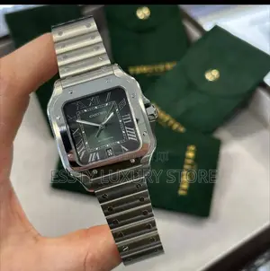 Automatic Cartier D Santos Watch Stainless Steel