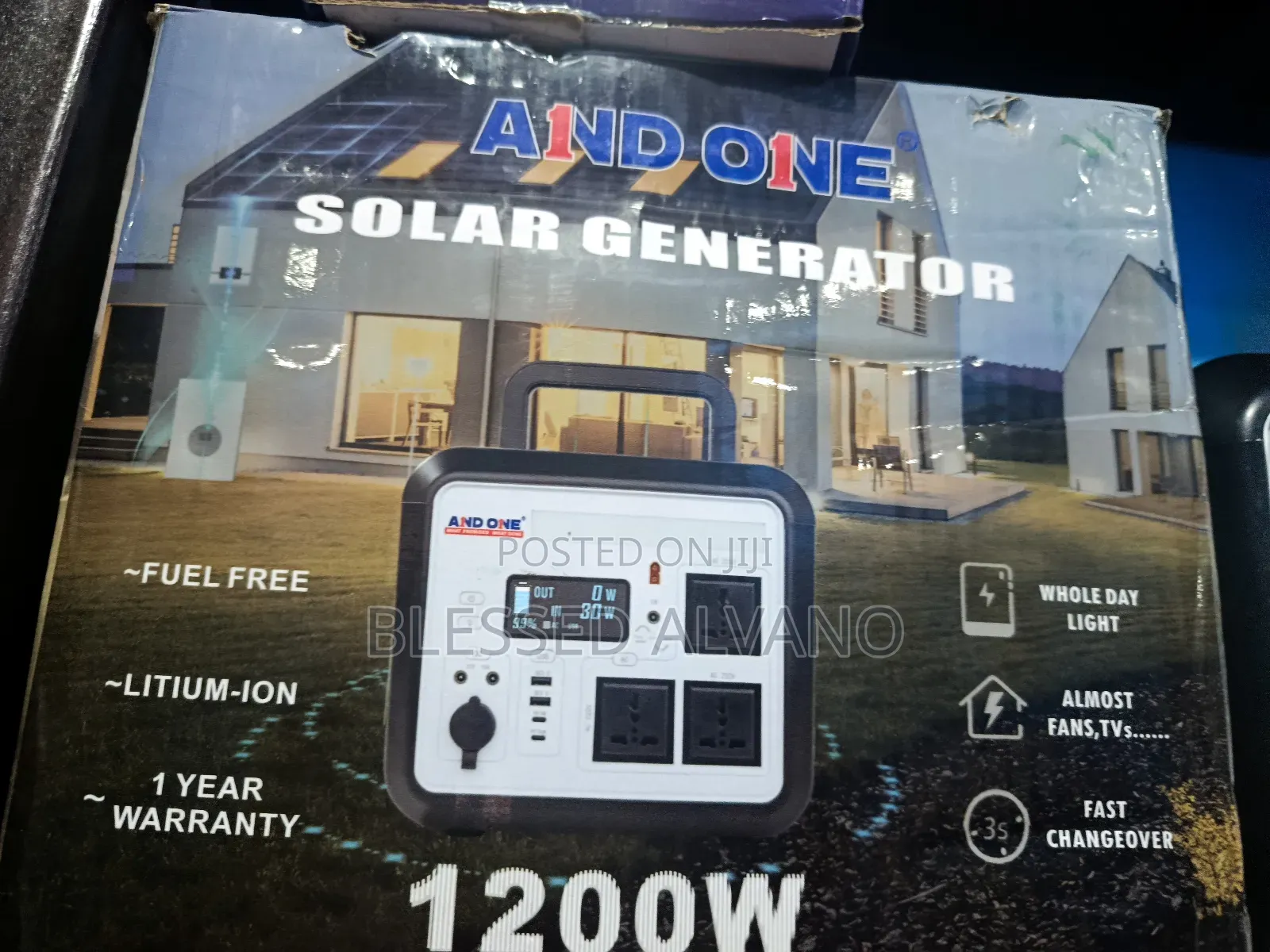 'And One' Solar Generator(1200 W)