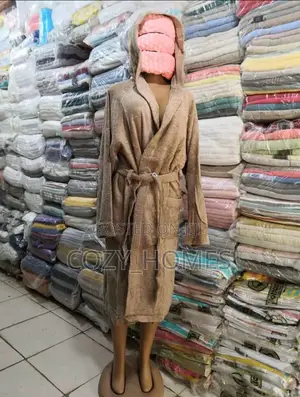 100 % Premium Cotton Bathrobe ( Available in Different Colors)
