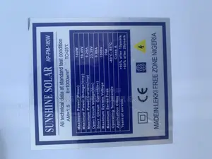 Brand New Sunshine (Bona) 180w Solar Panels For