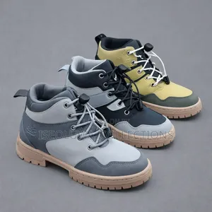 Kids Casual Sneakers With Strap Lace-Up Design. Size 25 to 36