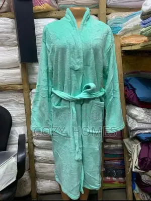 Soft Fluffy Unisex Bathrobe ( Available in Different Colors)