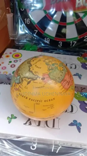 Inflatable Globe World Earth Ocean Map