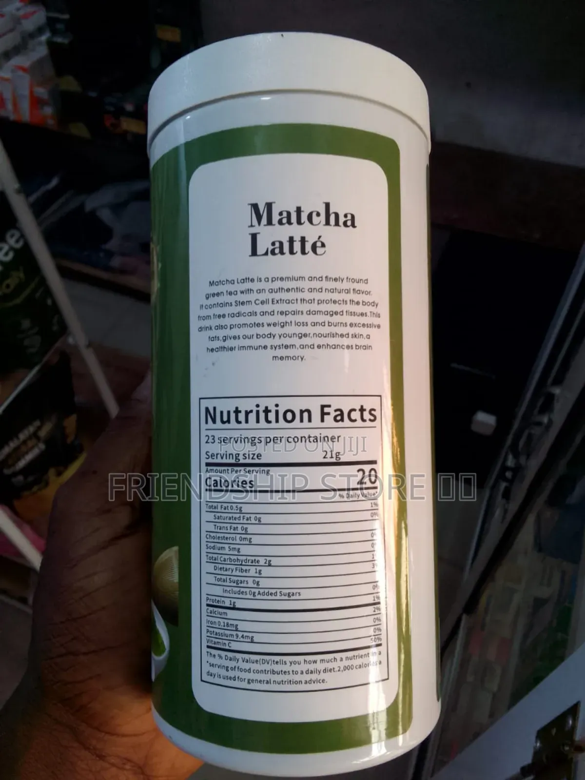 Matcha Latte Stem Cell Extract