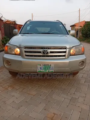 Toyota Highlander Limited V6 2005 Silver