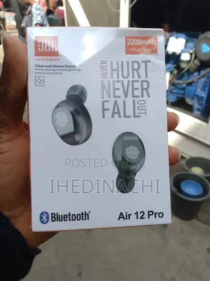 JBL Air 12 Pro Earbud Clear Sounds Long Battery