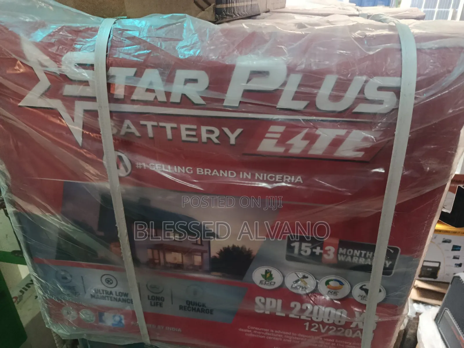 Star Plus 220 Ahs Battery