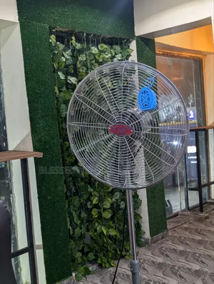 18"Ox Industrial Standing Fan Copper Coil