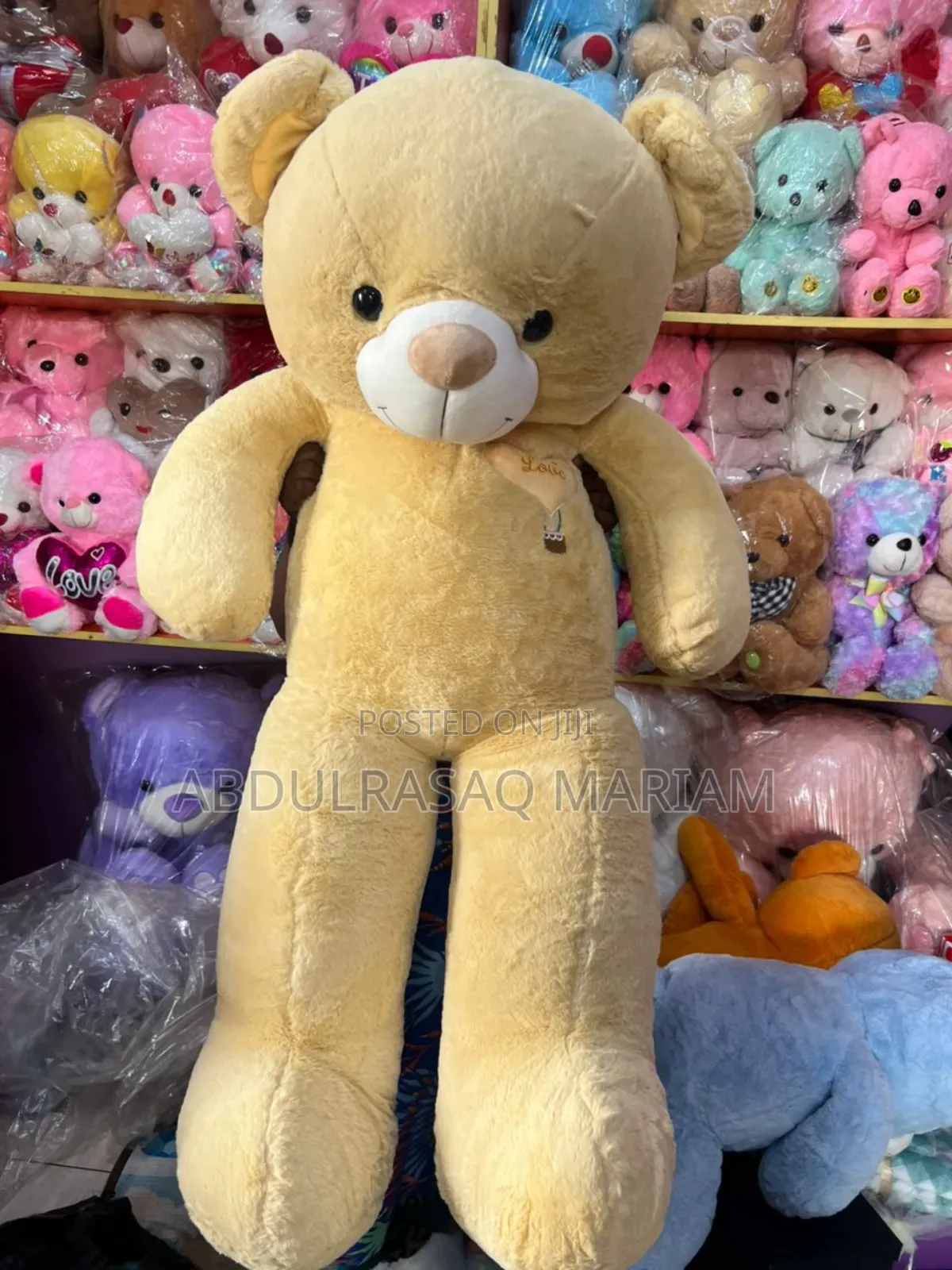 Teddy Bears in Different Sizes and Colours