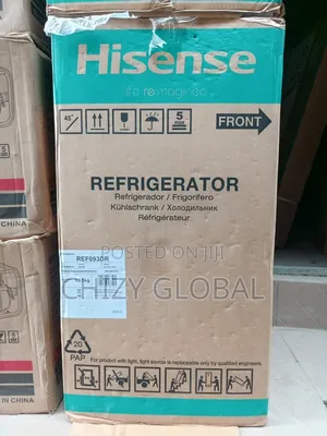 New Hisense Refrigerator With a Year Warranty and Safe Delivery