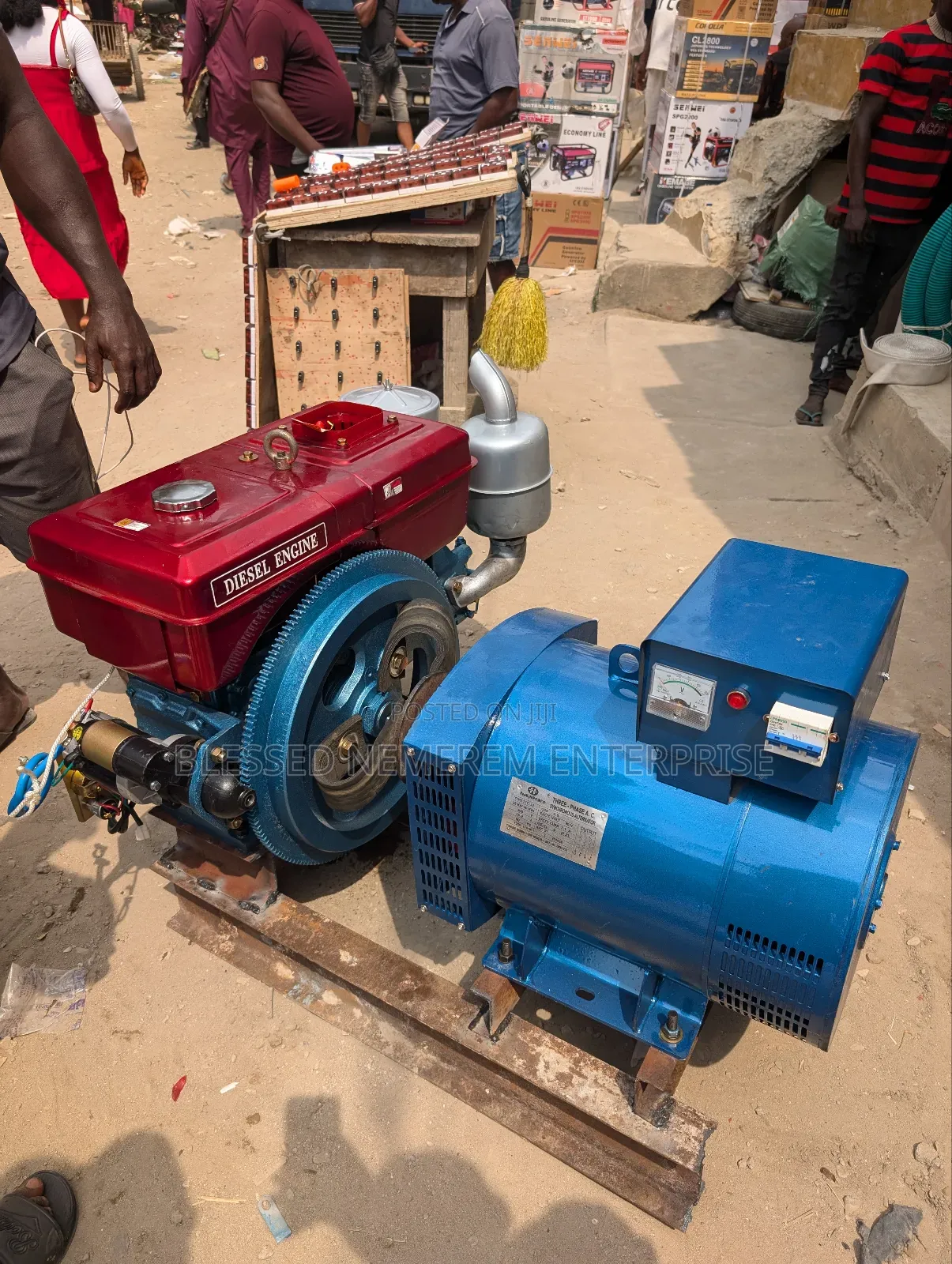 40kva Basic Diesel Generator With 1130 Engine 100%Copper Coil