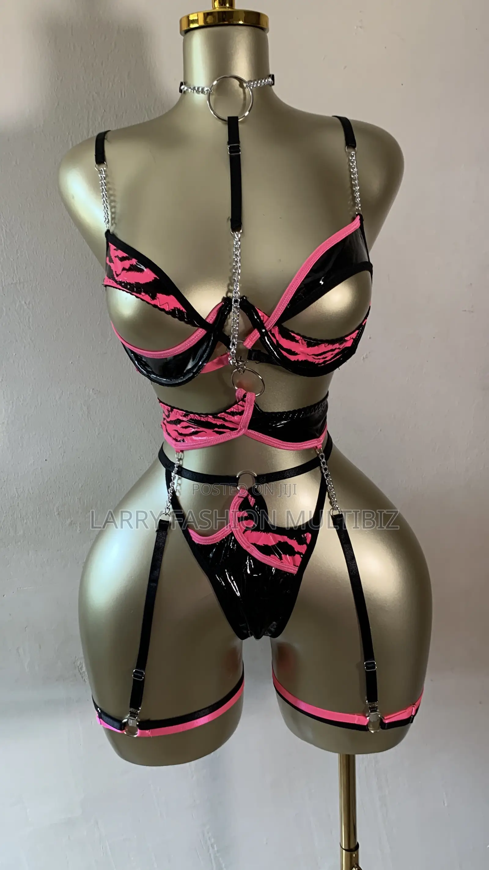 Glitter Lingerie Set