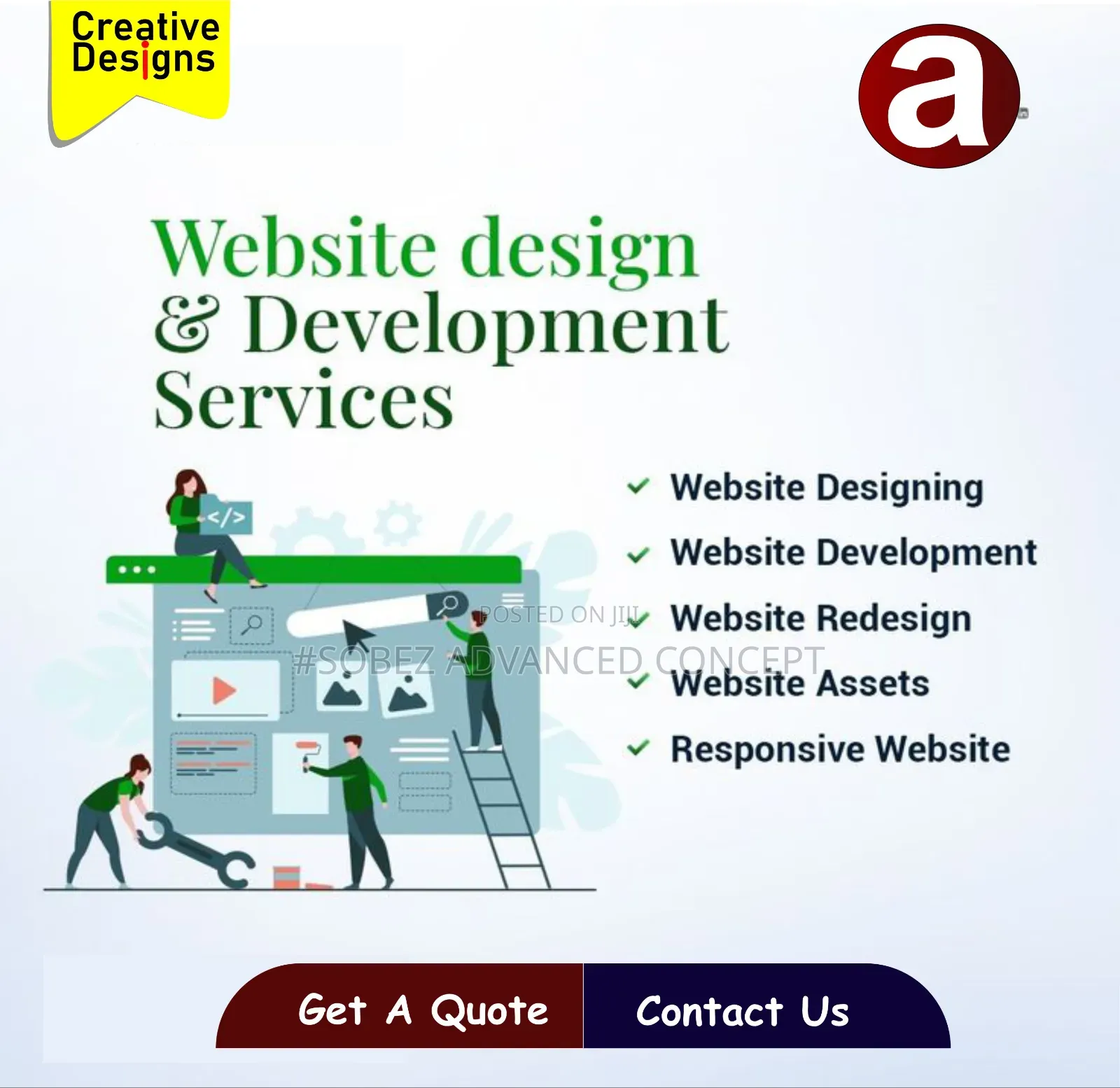 Cleaning Services Website Design