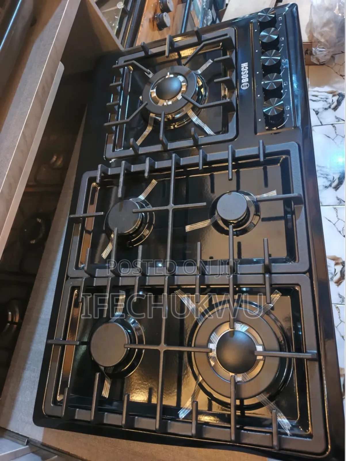 Original Bosch Built-in Luxury Blueflame Light 5 Gas Automatic Burners