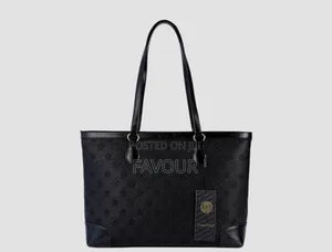 Vafivtno Black Totes Bag (35cm Wide)