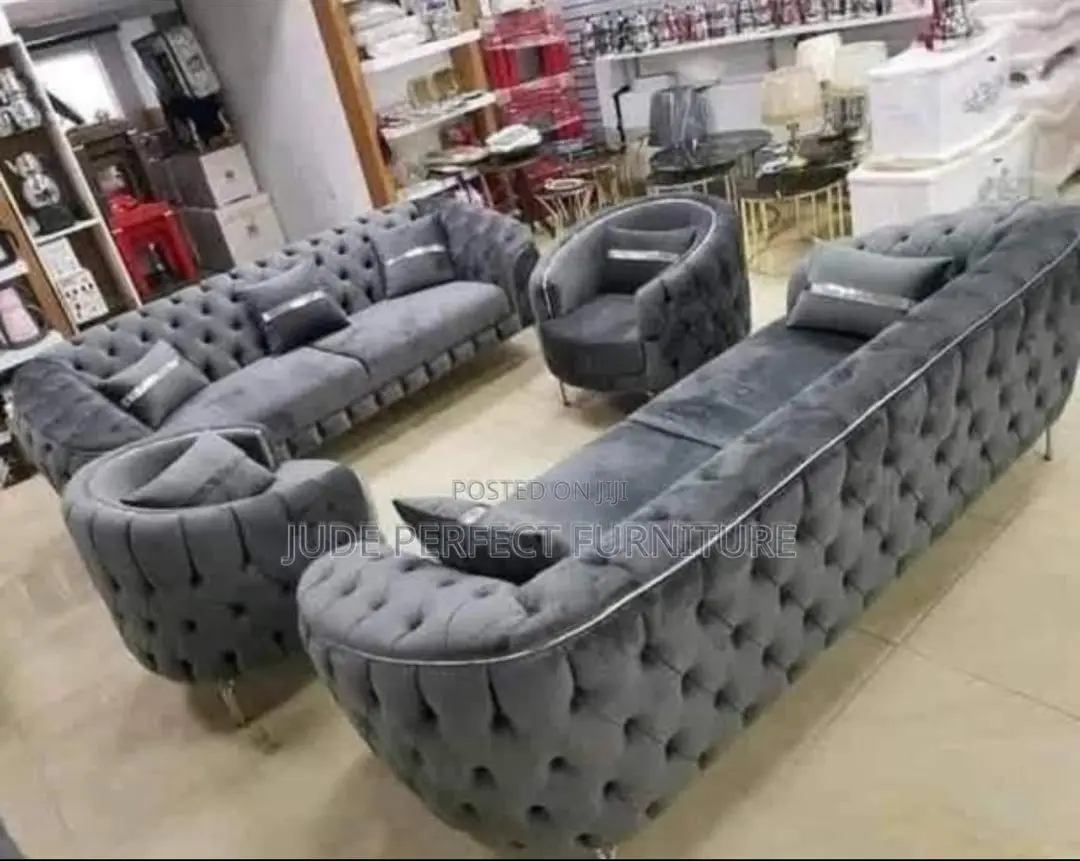 High Quality Set of Sofa Made With Turkey Matt Fabric