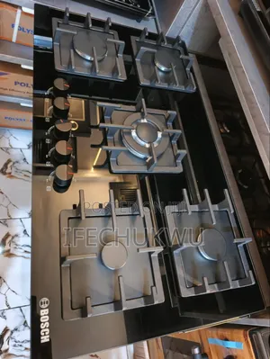 Original Quality Bosch 60x90cm Built-in Glass Top 5 Burners Gas Cooker