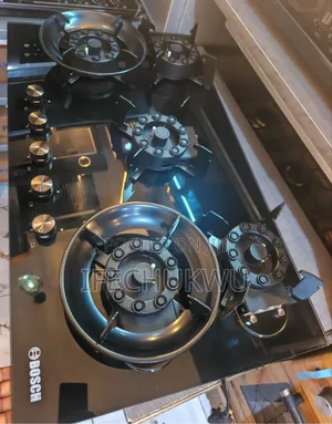 Original Quality Bosch Built-in Luxury Flips Up 5 Burners Gas Cooker