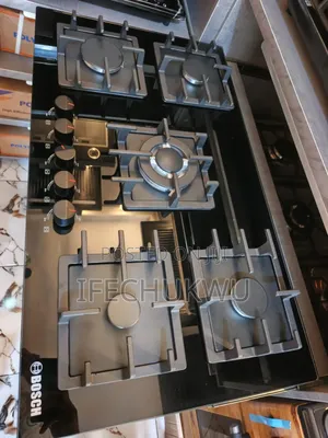 Original Bosch Inbuilt Cabinet New Design 5 Burners Gas Cooker Hob