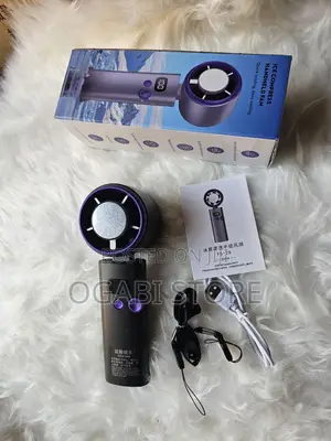Hand-Held Portable Fan