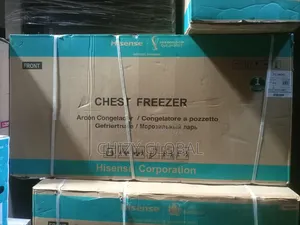 New Hisense Freezer D/ Door With a Year Warranty and Safe Delivery