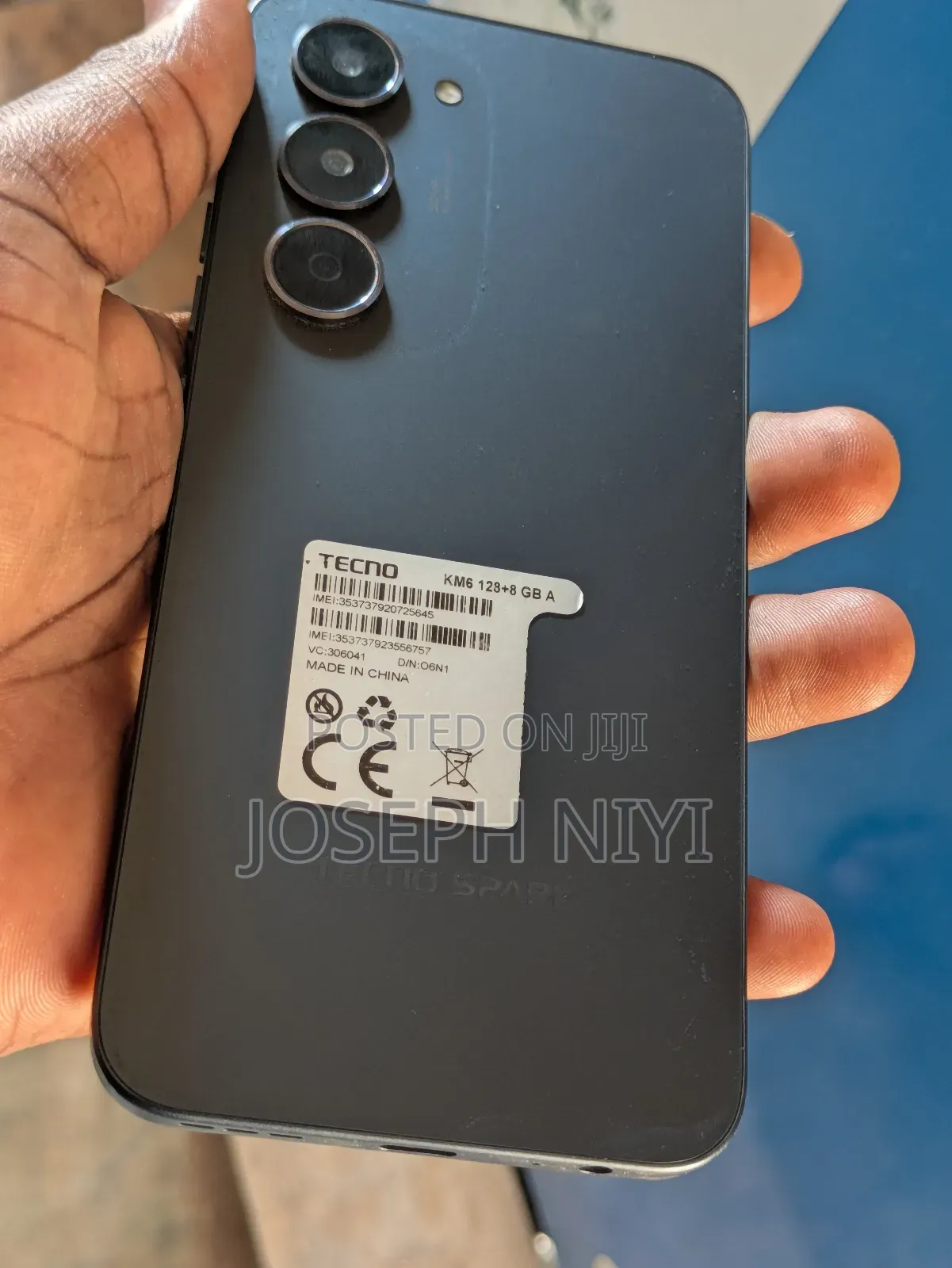 Tecno Spark 40 Pro 128 GB Black