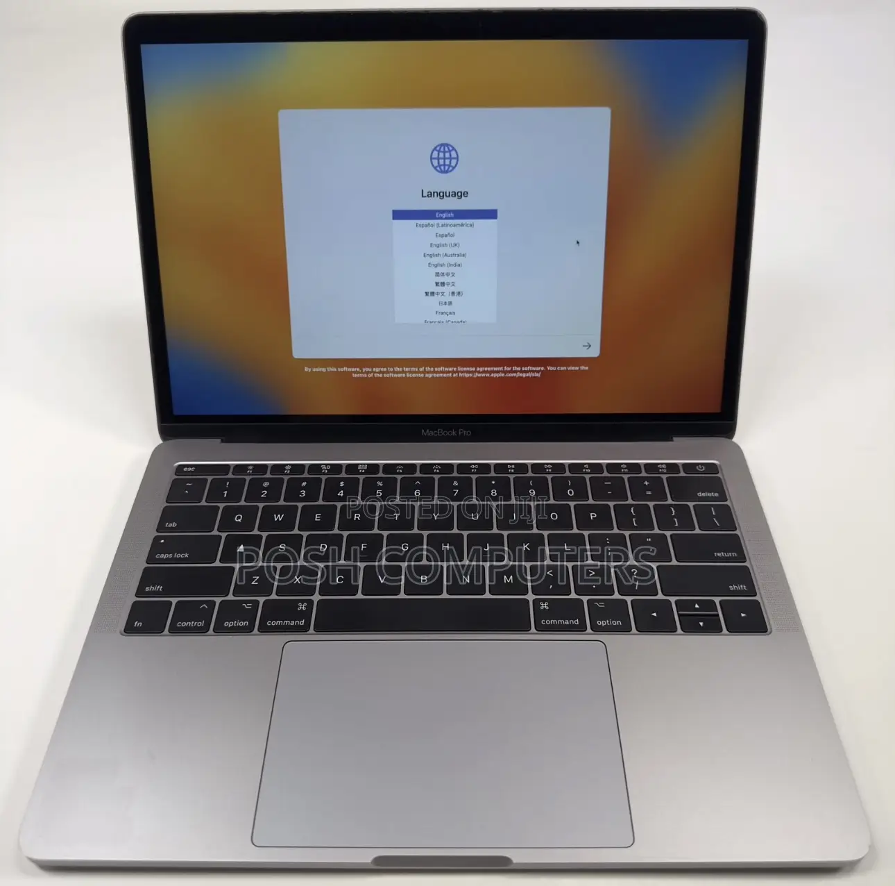 Laptop Apple MacBook Pro 2017 8GB Intel Core I5 SSD 512GB