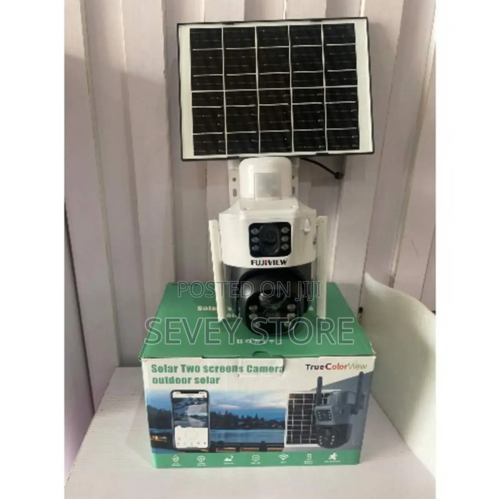 V380 Dual - Lens Solar PTZ Camera