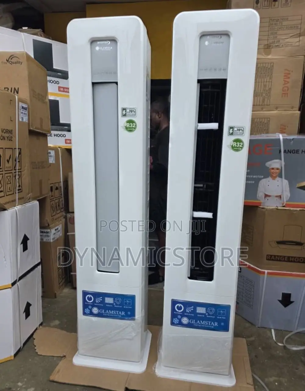 Glamster Standing Air Conditioner 2 Tons Inverter. (With Kit)
