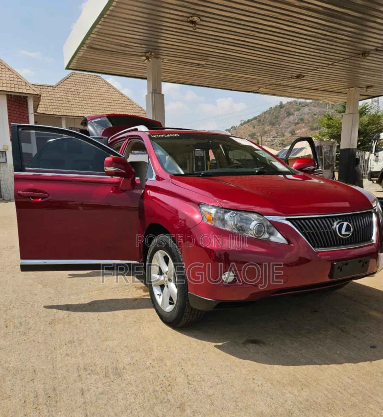 Lexus RX 2011 Red