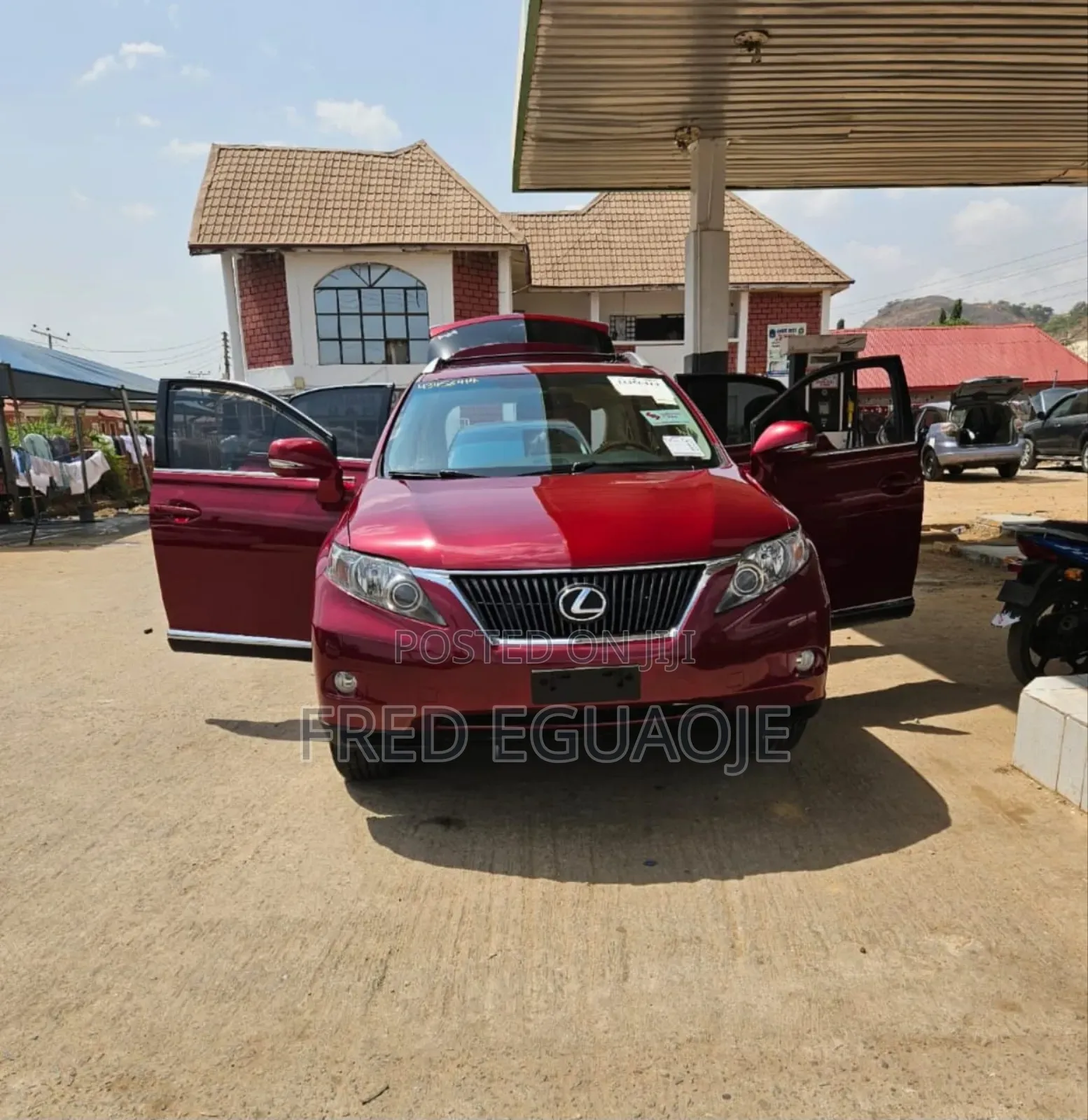 Lexus RX 2011 Red