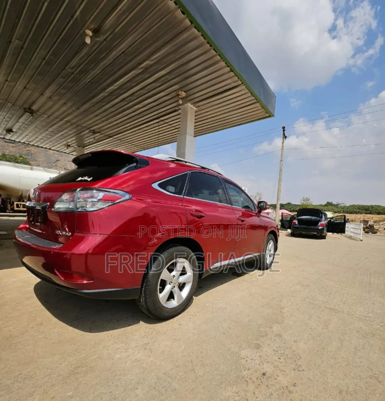 Lexus RX 2011 Red