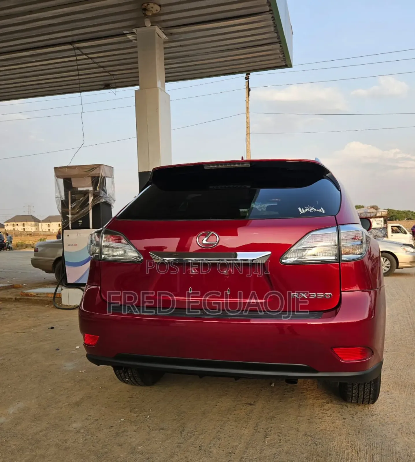 Lexus RX 2011 Red