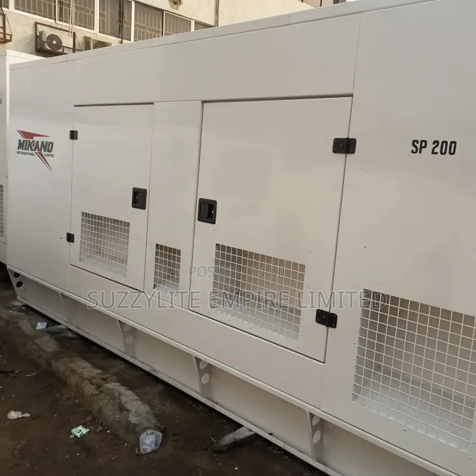 Mikano 200kva Used Generator