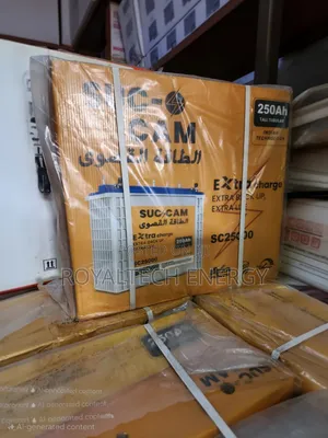Succam 250ah 12v Tabular Batteries