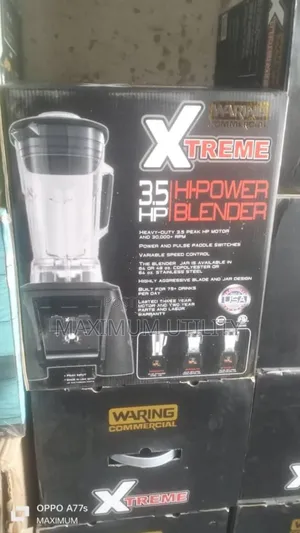 Waring Xtreme Usa 3.5 Hp Hi-Power Heavy Duty Commercial Blender.