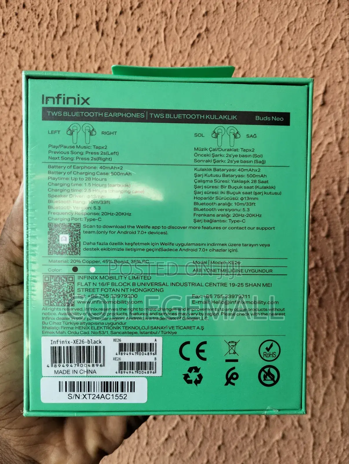 Infinix Buds Neo