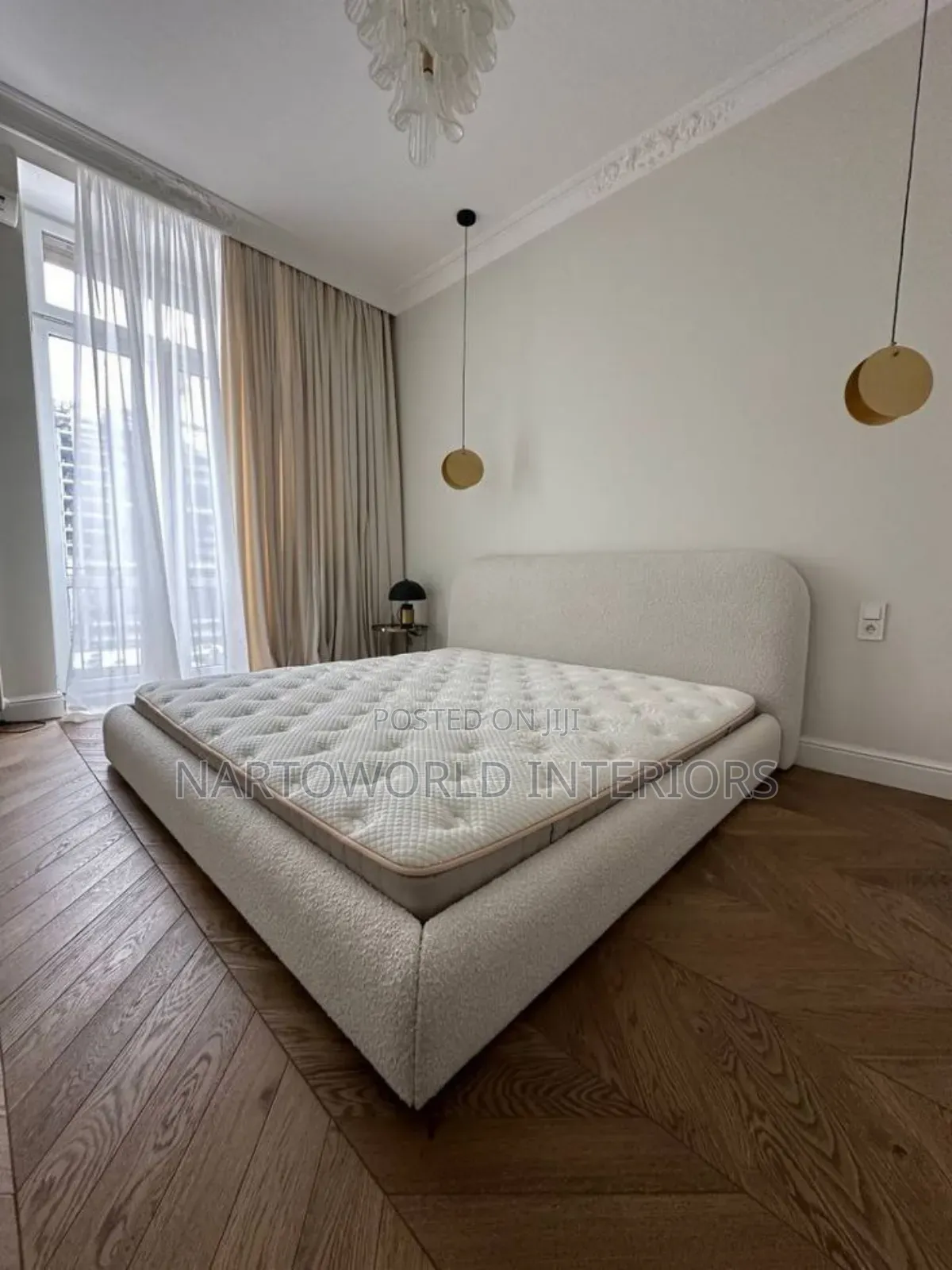 Quality Fabric Bubble Bedframe