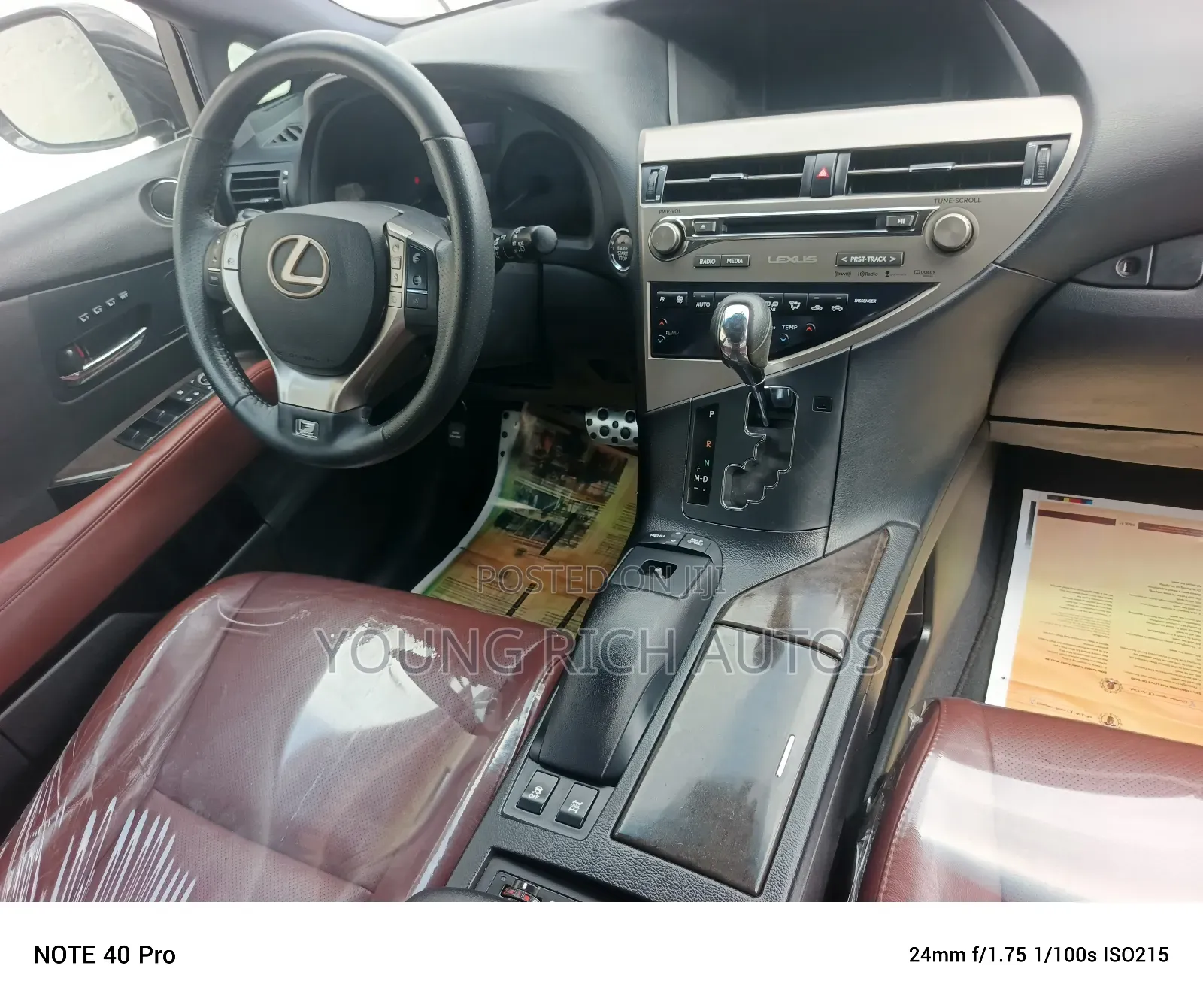 Lexus RX 2015 Black