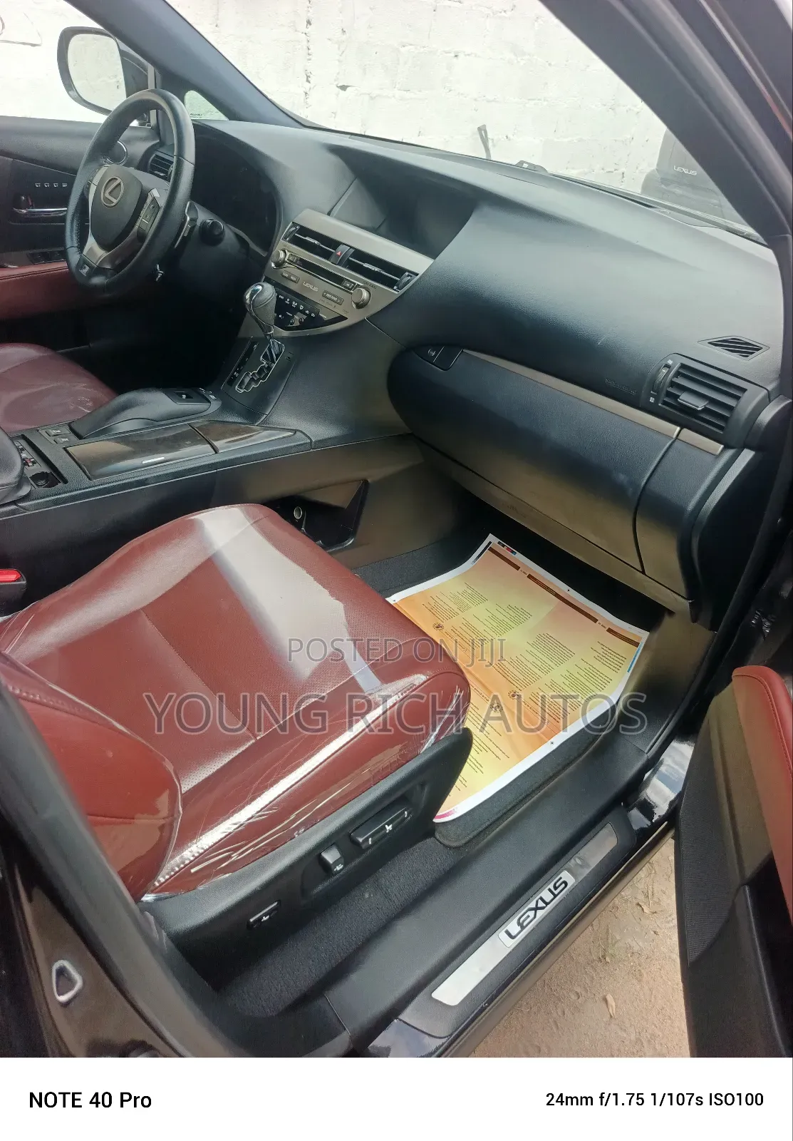 Lexus RX 2015 Black