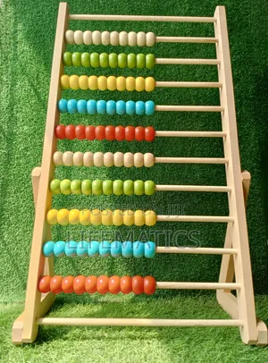 Giant Abacus Wooden 87cm Tall