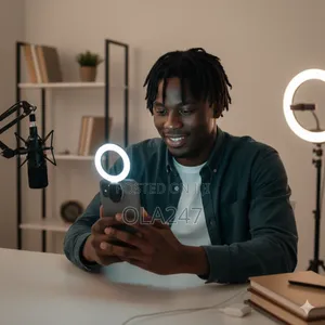 Led Clip-on Selfie Ring Light – Perfect for Tiktok, Reels Zoom